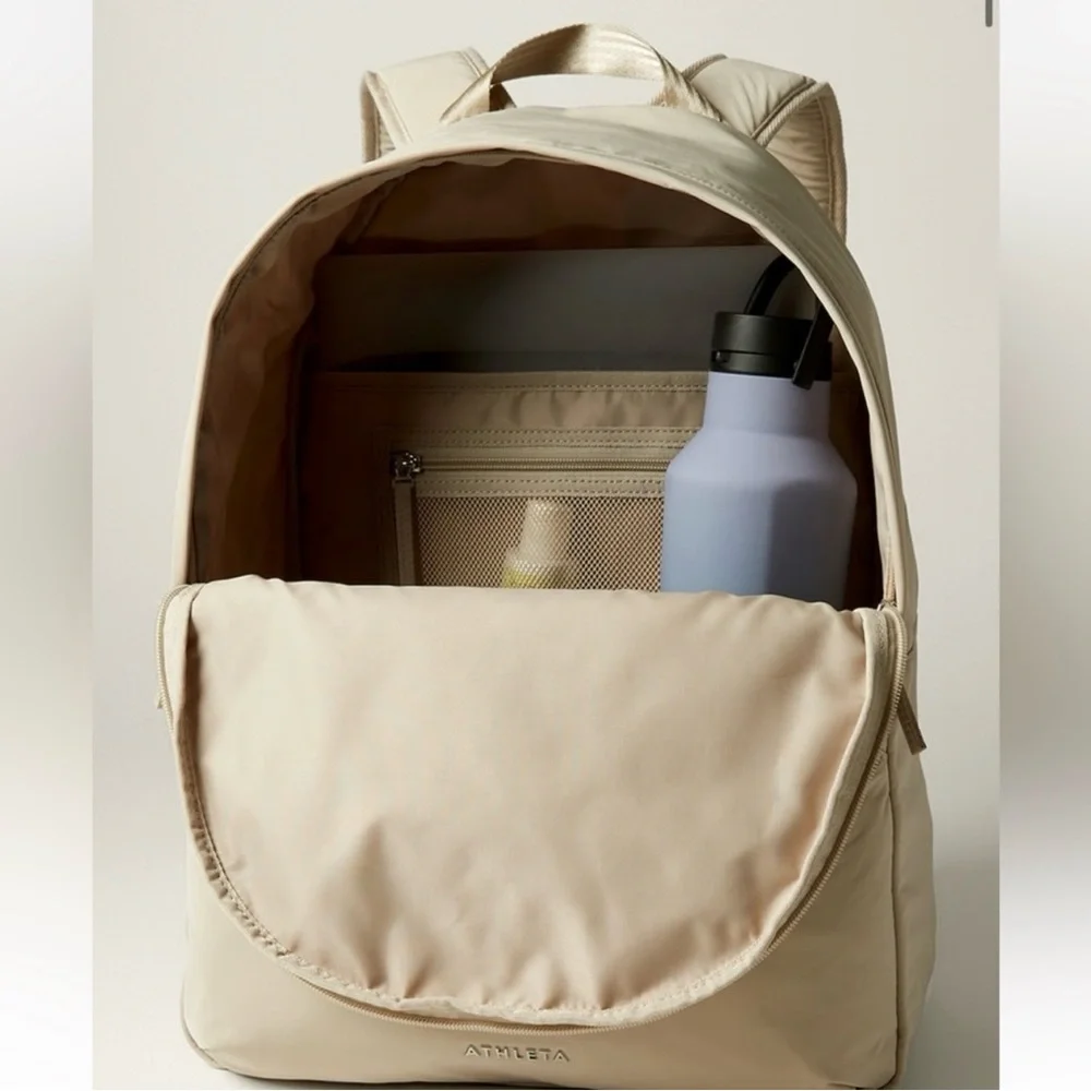 NWT Athleta All About Beige Backpack